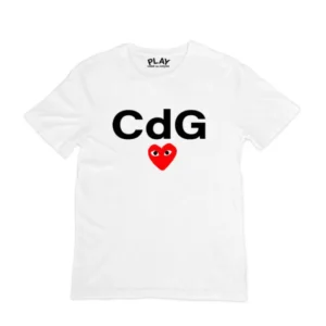 Comme Des Garcons Play Heart Logo T-Shirt