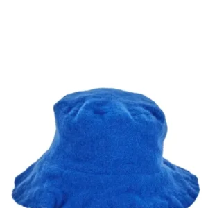 Comme Des Garçons Wool Bucket Hat In Blue